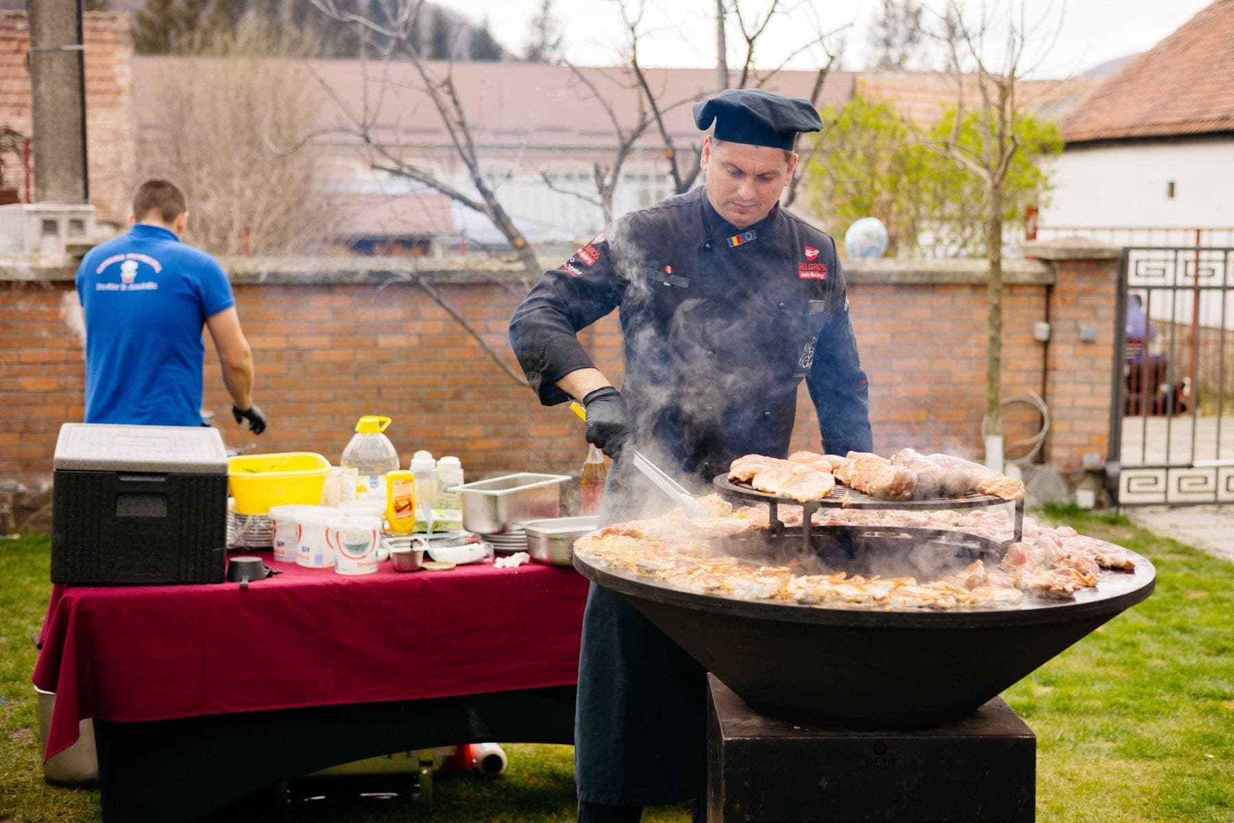 Chef Lucian Piloiu in actiune